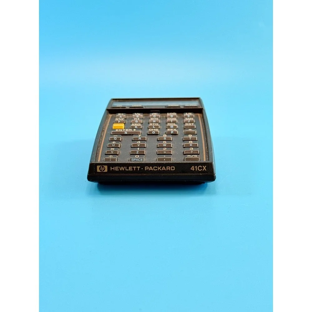Hewlett Packard Vintage Scientific Calculator HP 41CX X Memory No Batteries